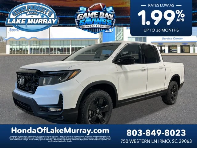 New 2026 Platinum White Pearl Honda Black Edition image 1
