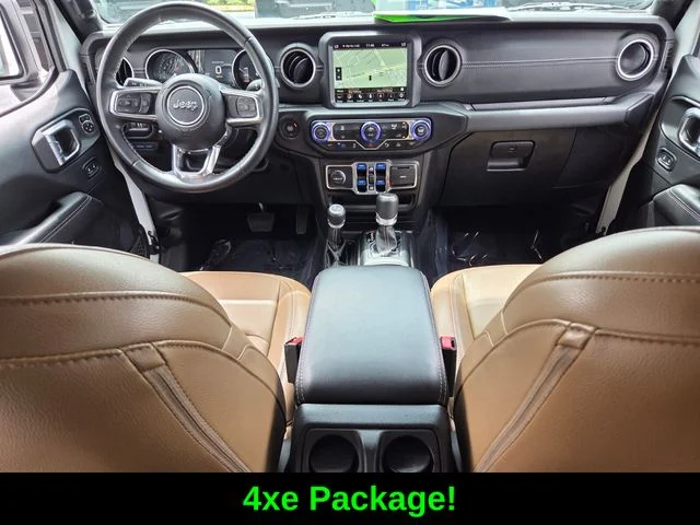 Certified Used 2022 White Jeep Unlimited Sahara 4xe image 15