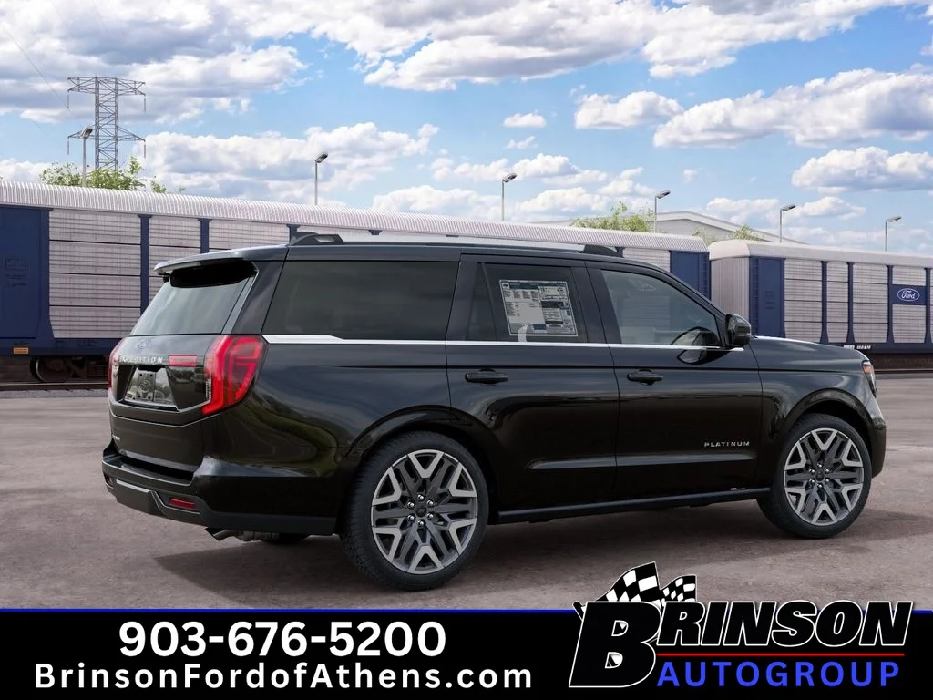 New 2027 Agate Black Metallic Ford Platinum image 6