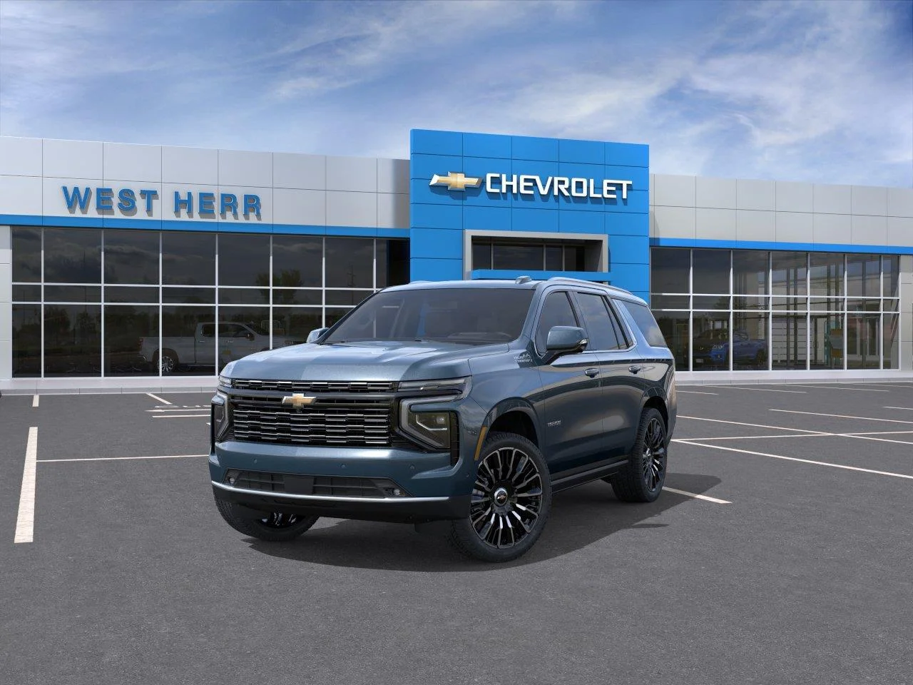 New 2026 Lakeshore Blue Metallic Chevrolet High Country image 8