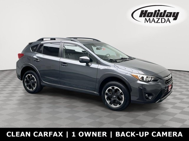 Used 2021 Magnetite Gray Metallic Subaru Premium image 1