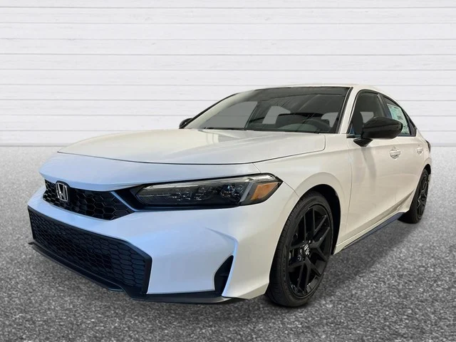 New 2026 Platinum White Pearl Honda Sport image 2