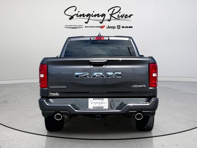 New 2026 Granite Crystal Metallic Clear-Coat Exterior Paint RAM Laramie image 4
