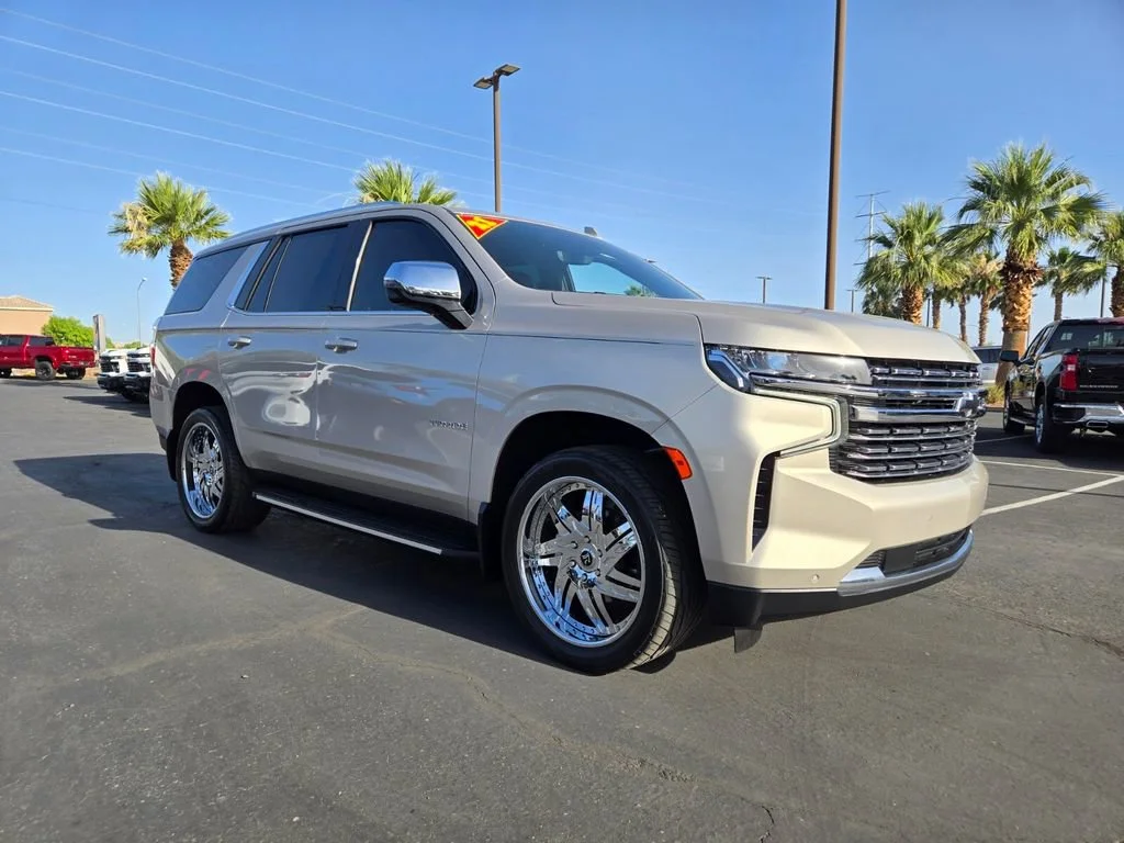 Used 2021 EMPIRE BEIGE METALLIC Chevrolet Premier image 1