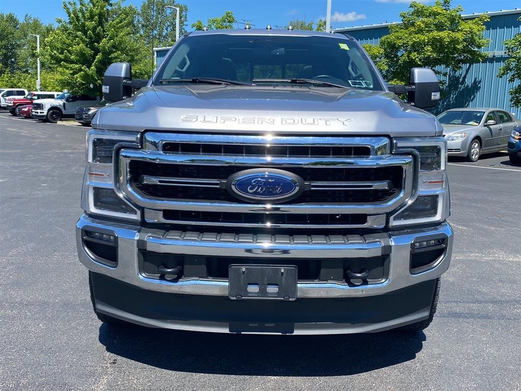 Used 2021 Iconic Silver/Carbonized Gray Ford Lariat image 5