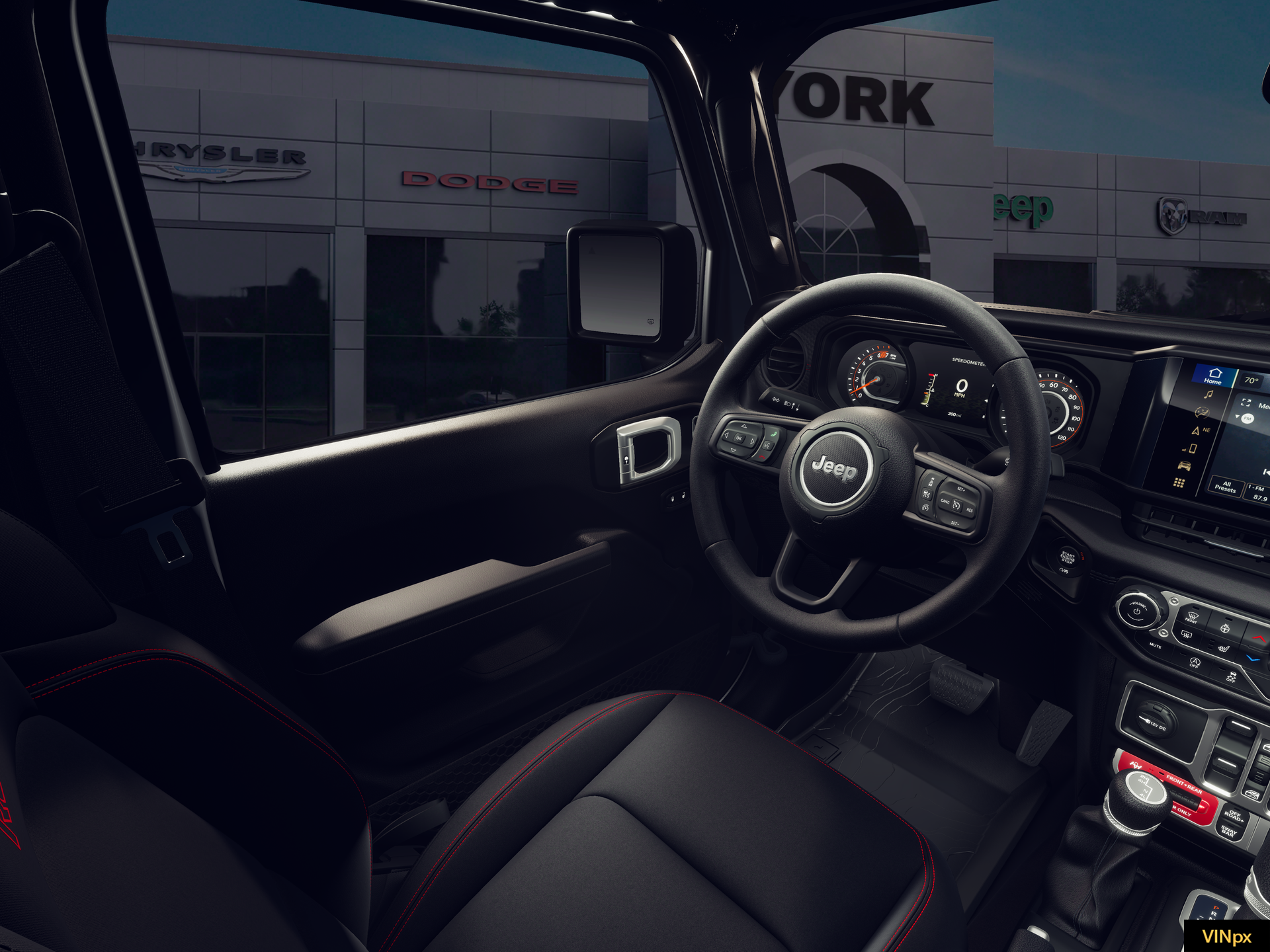 New 2026 Bright White Clear-Coat Exterior Paint Jeep  image 32