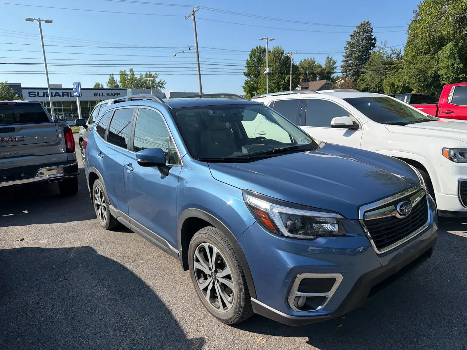 Used 2021 Horizon Blue Pearl Subaru Limited image 22