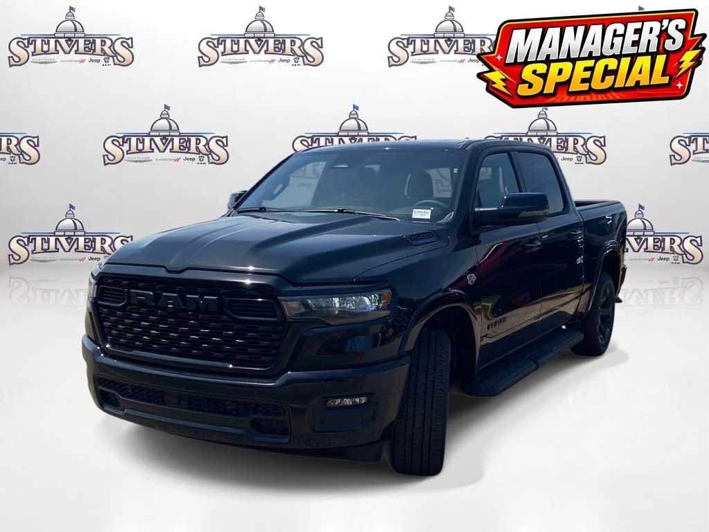 New 2026 Diamond Black Crystal Pearlcoat RAM Big Horn/Lone Star image 3