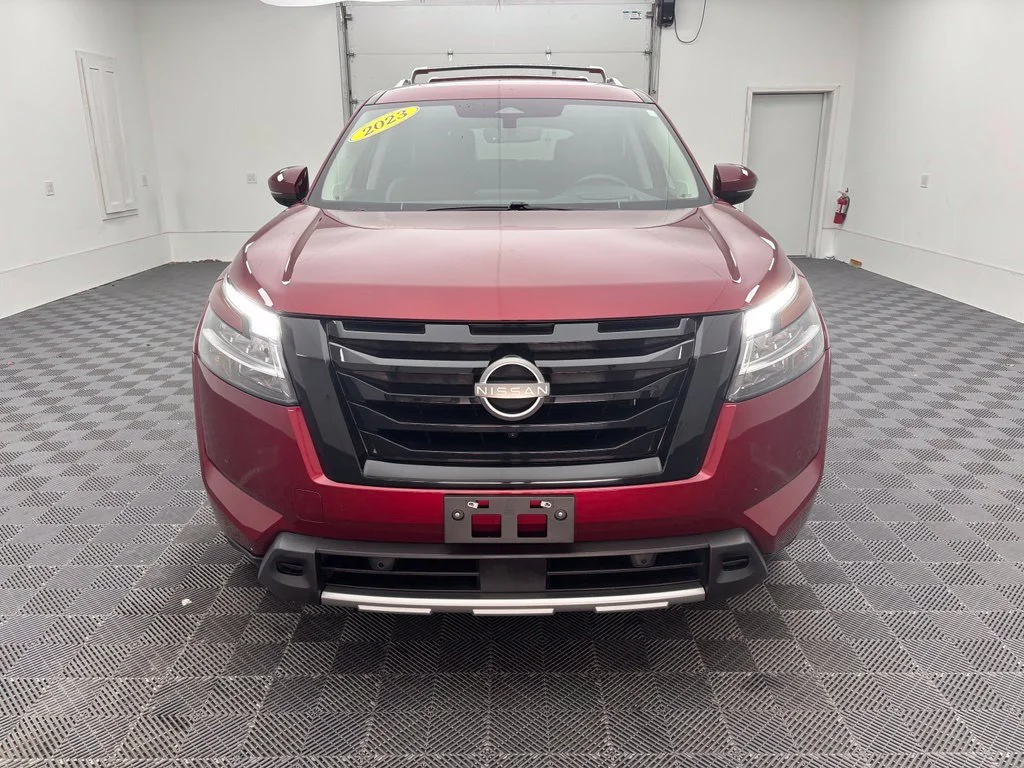 Certified Used 2023 Red Nissan Platinum image 16