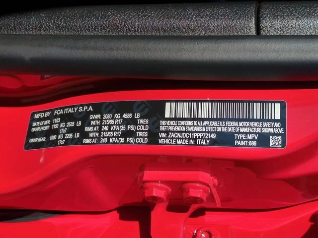 Used 2023 Red Jeep Trailhawk image 36