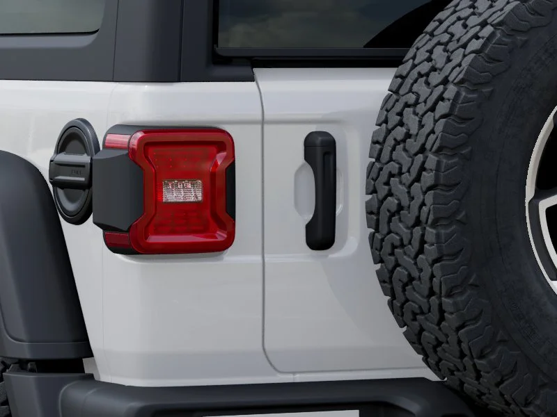 New 2026 Bright White Clear-Coat Exterior Paint Jeep Rubicon image 19