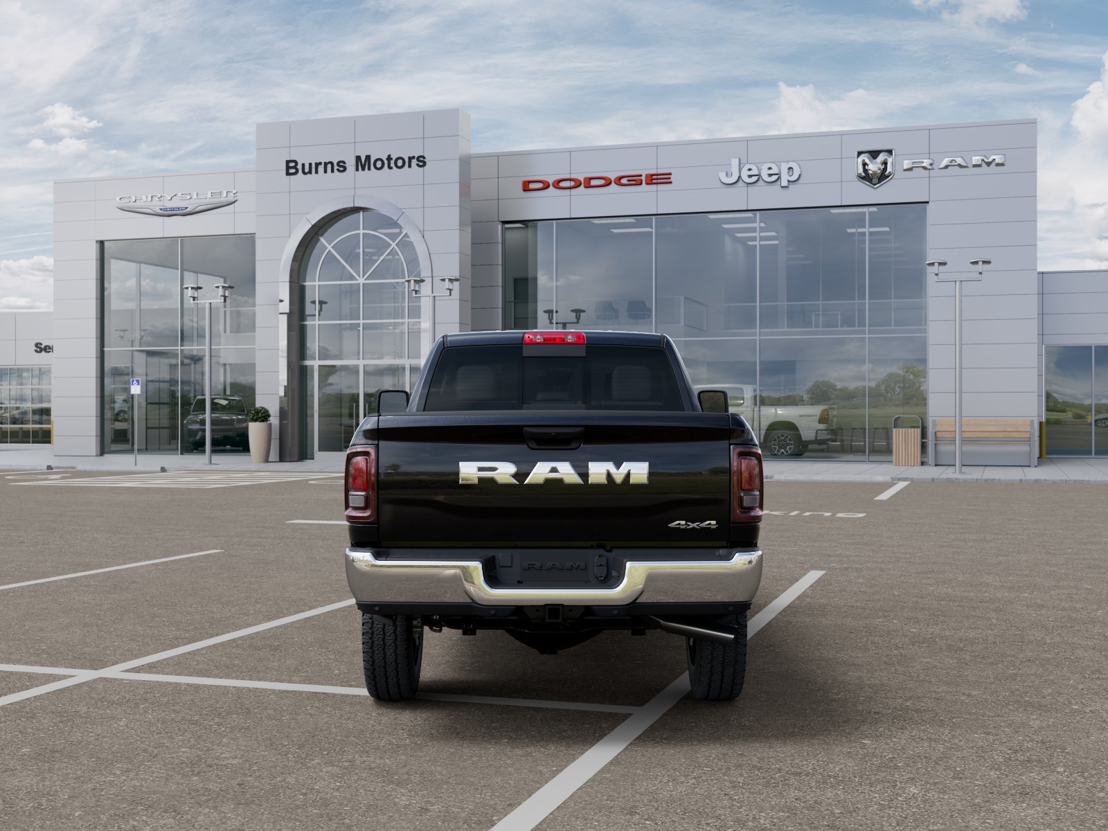 New 2026 Diamond Black Crystal Pearlcoat RAM Tradesman image 33