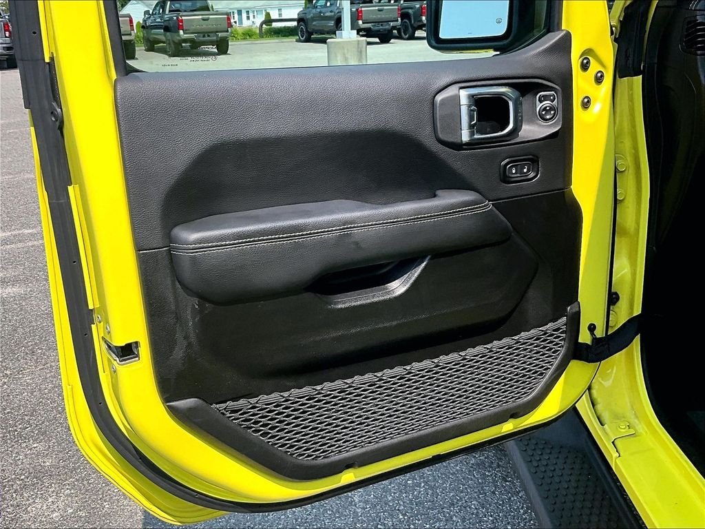 Used 2023 Yellow Jeep Sahara 4xe image 9