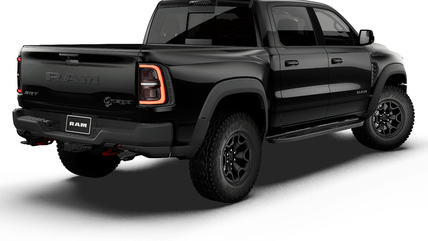 New 2027 Diamond Black Crystal Pearl-Coat Exterior Paint RAM RHO image 28
