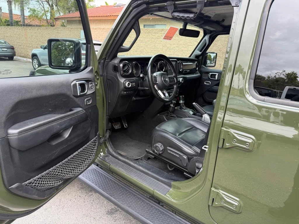 Used 2021 Green Jeep Unlimited Sahara 4xe image 17