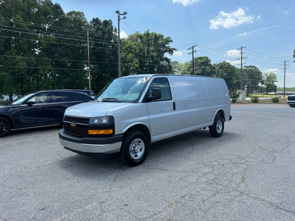 Silver Ice Metallic 2026 Chevrolet Express Cargo 3500 RWD Van Rear-Wheel Drive 