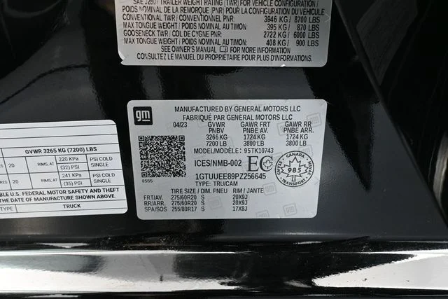 Certified Used 2023 Black GMC AT4 image 58