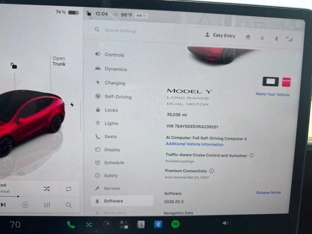 Used 2024 Red Tesla Long Range image 8