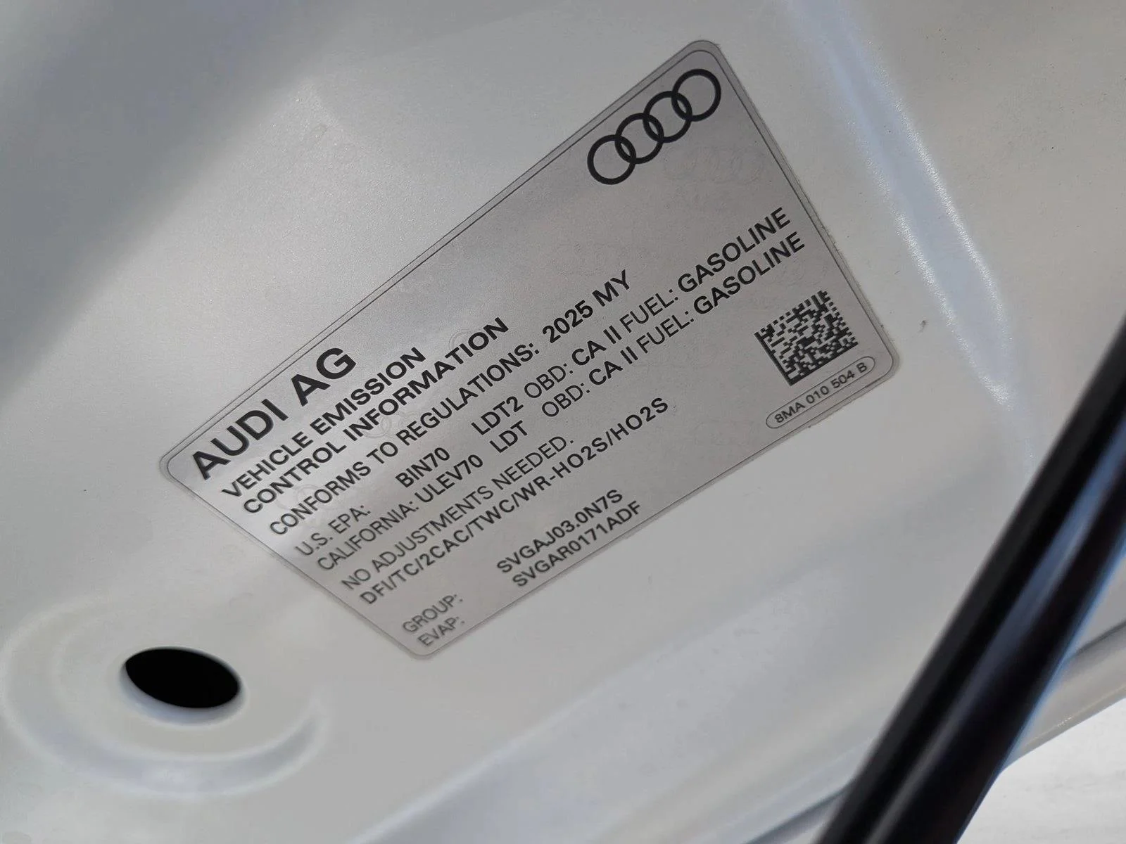 Used 2025 White Audi Premium Plus image 24