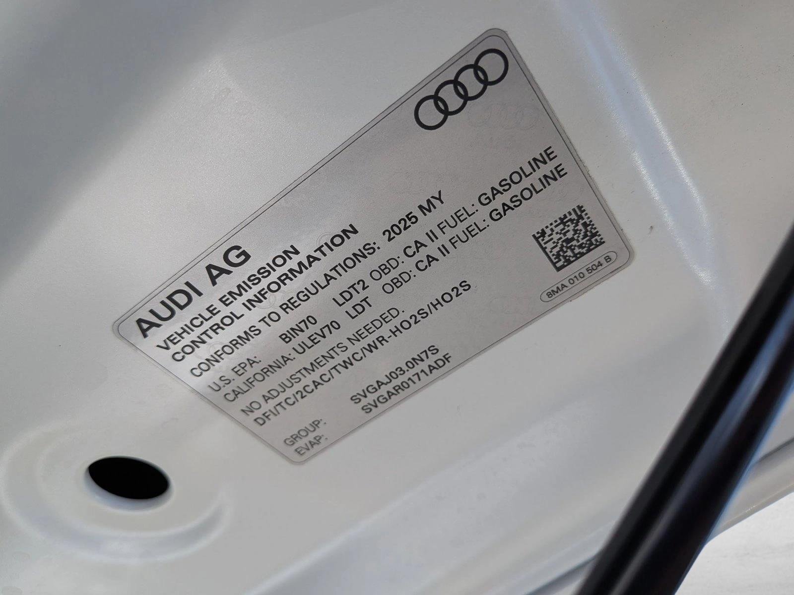 Used 2025 White Audi Premium Plus image 24