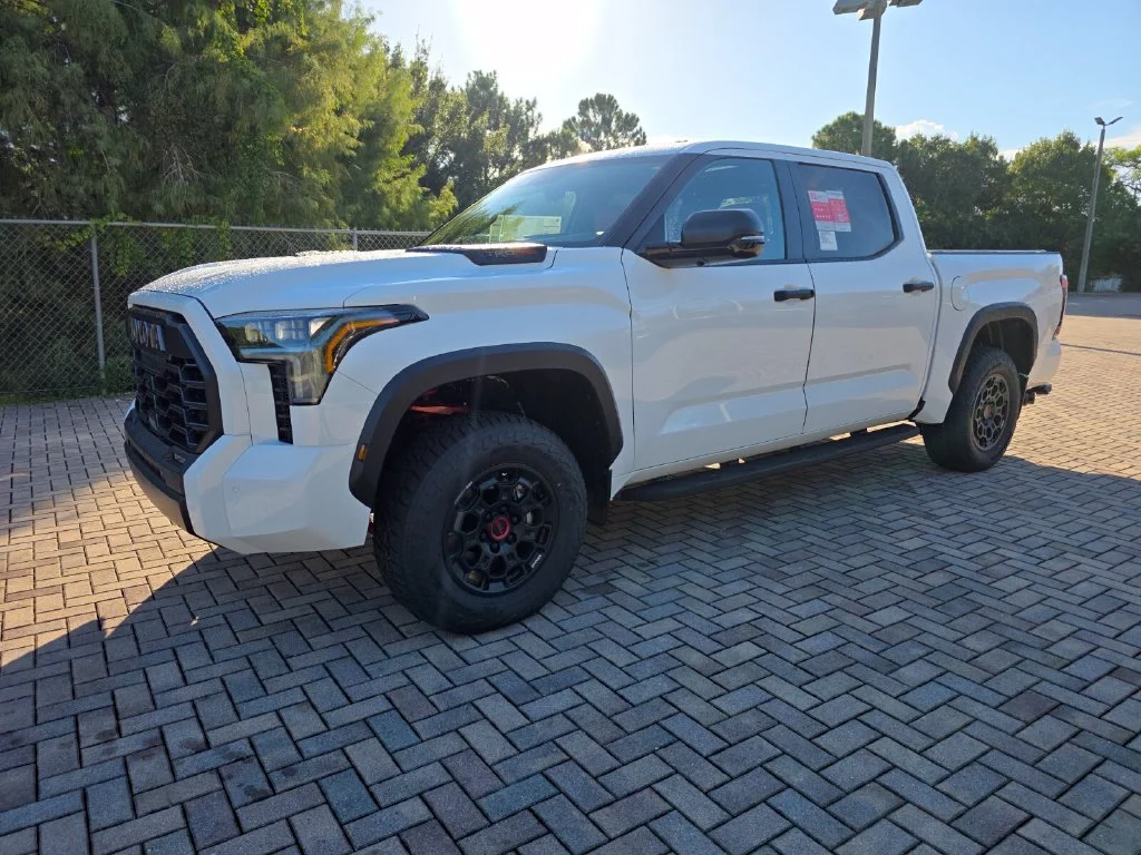 New 2026 Ice Cap Toyota Tundra TRD Pro image 3