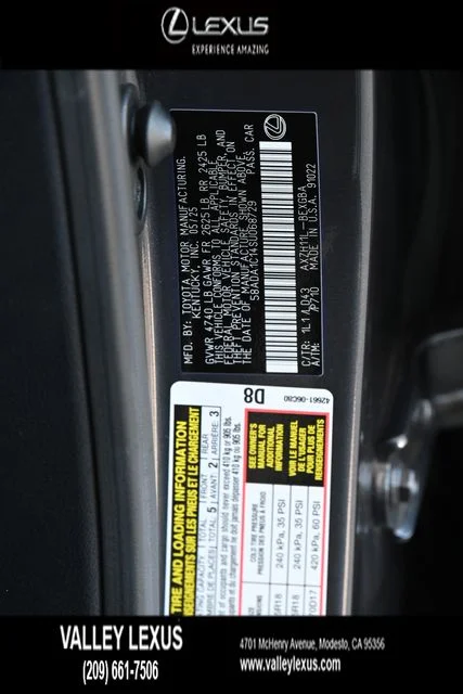 Certified Used 2025 SONIC CHROME Lexus 300h image 24