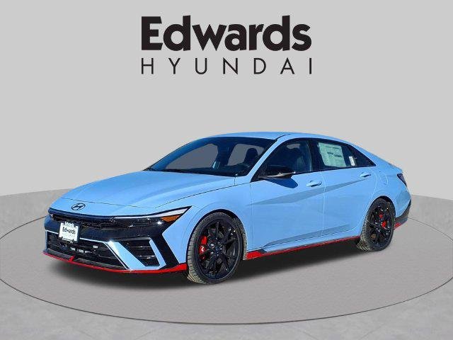 New 2026 Blue Hyundai Sedan image 1