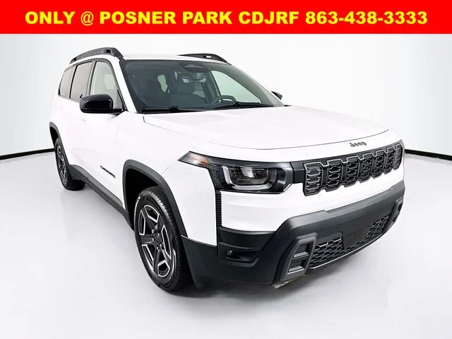 New 2026 Bright White Clear-Coat Exterior Paint Jeep Laredo image 1