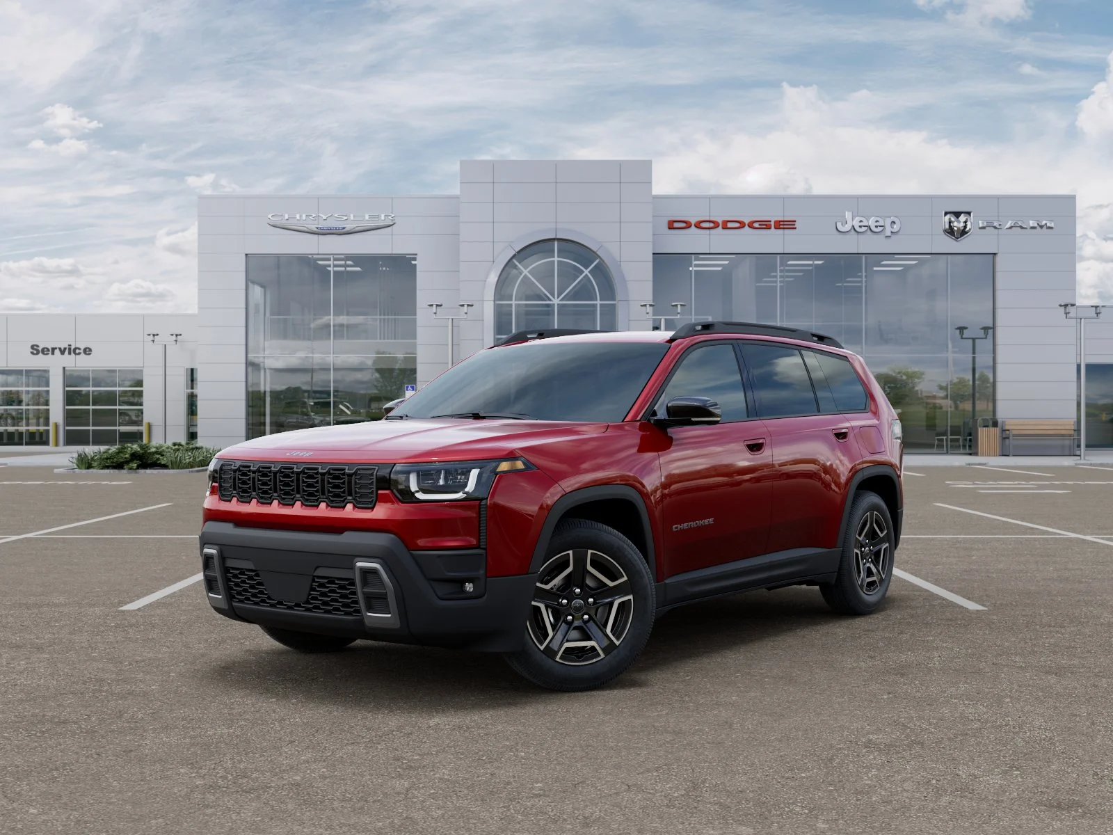 New 2026 Red Hot Pearlcoat Jeep Limited image 27