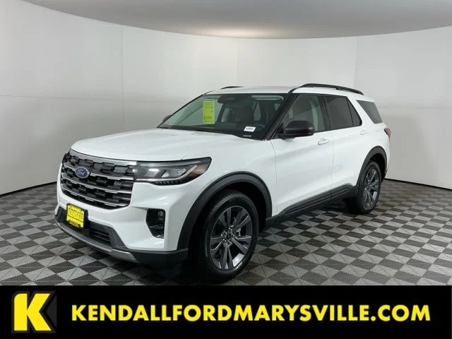 New 2026 Star White Metallic Tri-Coat Ford Active image 1