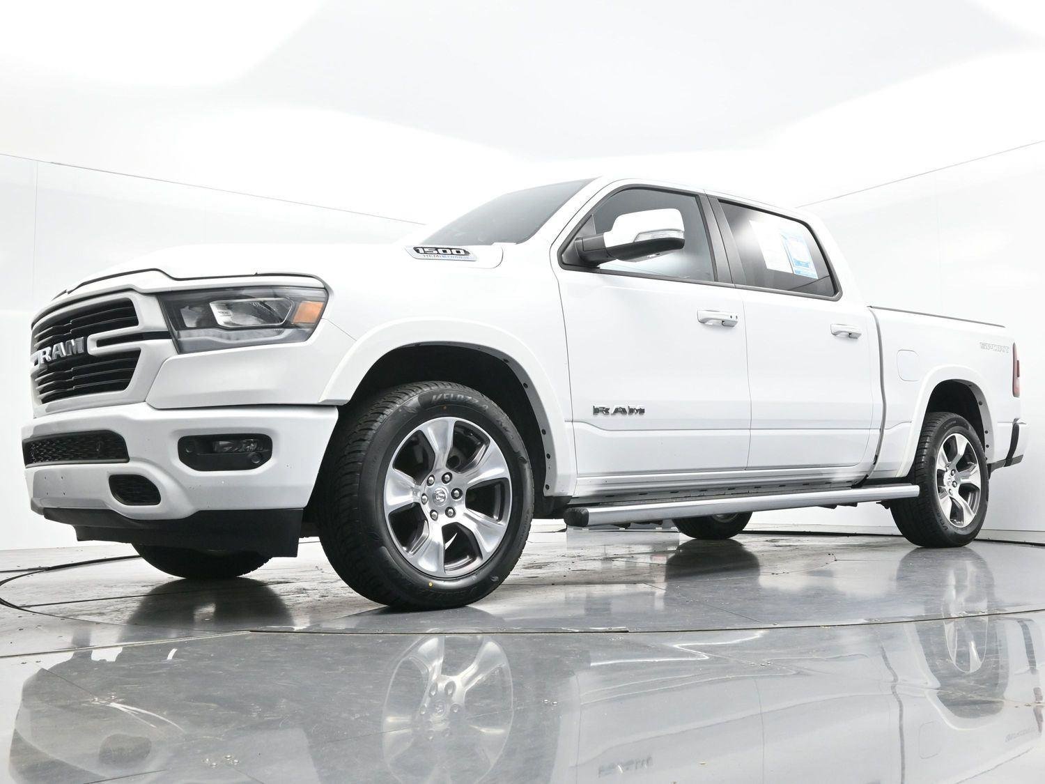 Used 2022 Bright White Clearcoat Ram Laramie image 50