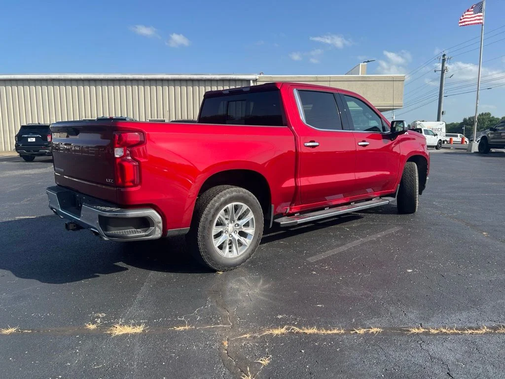 Used 2022 Cherry Red Tintcoat Chevrolet LTZ image 3