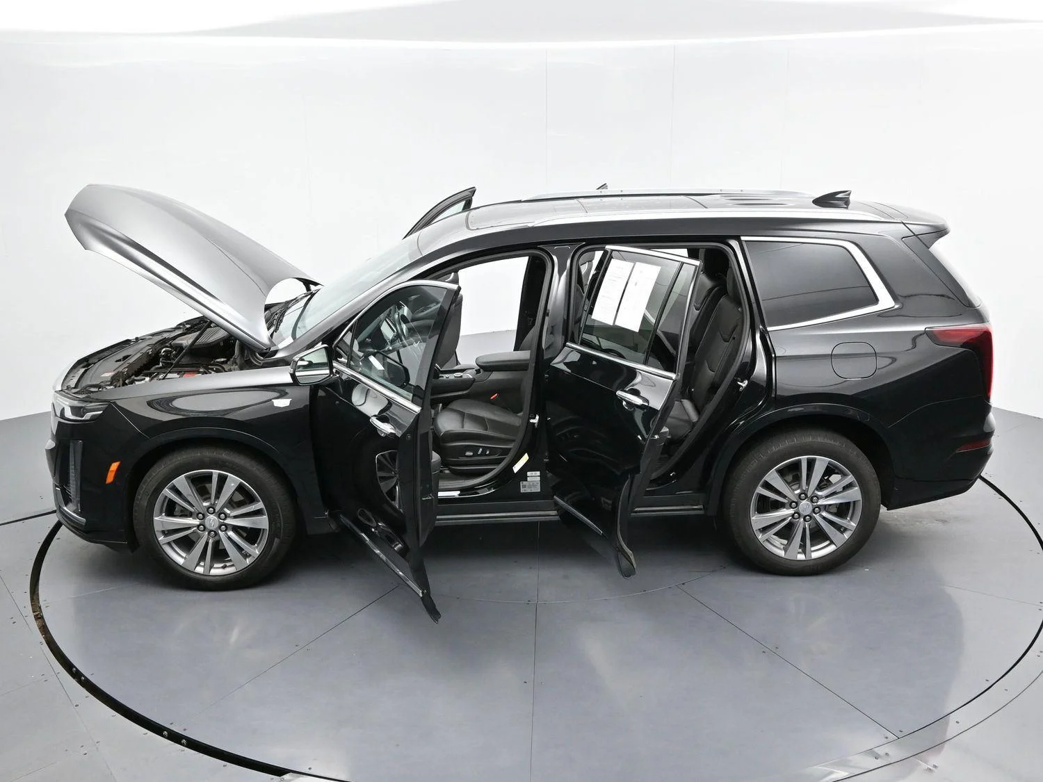 Used 2024 Stellar Black Metallic Cadillac Premium Luxury image 46