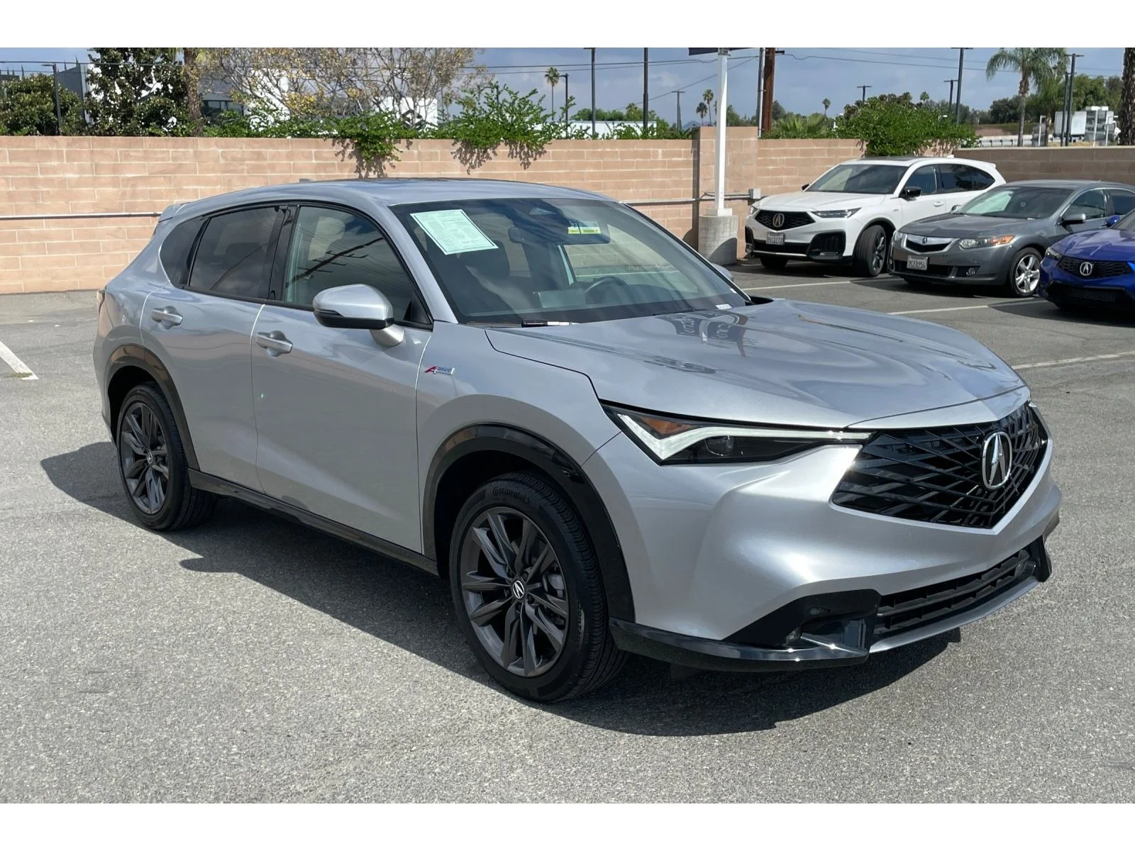 Used 2025 Solar Silver Metallic Acura w/A-Spec Package image 7