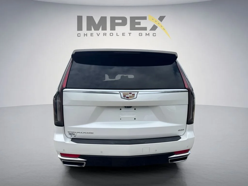 Used 2022 White Cadillac Premium Luxury image 4