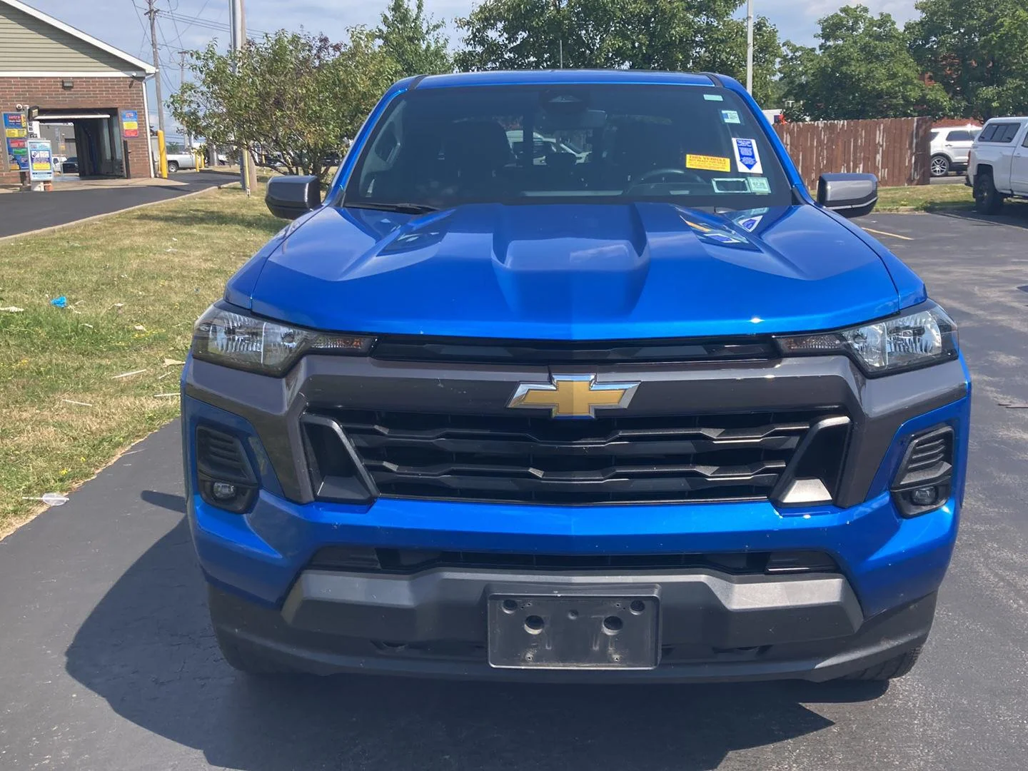 Used 2023 GLACIER BLUE METALLIC Chevrolet 4WD LT image 2