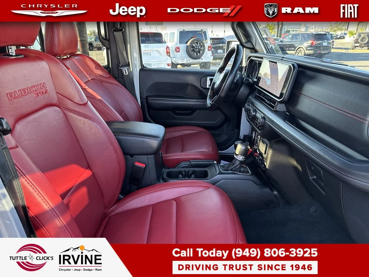 Used 2024 Silver Zynith Clearcoat Jeep Rubicon 392 image 25