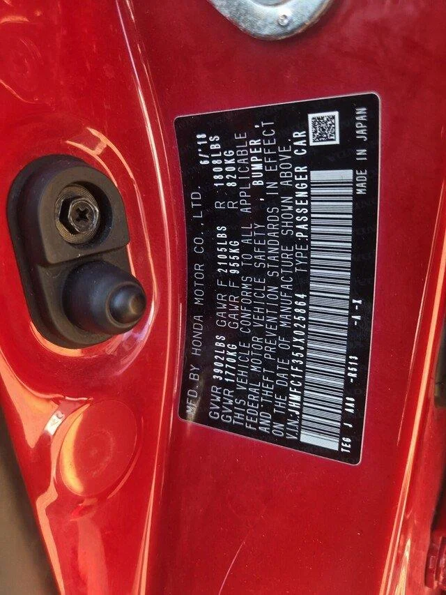 Used 2018 Rallye Red Honda EX-T image 32