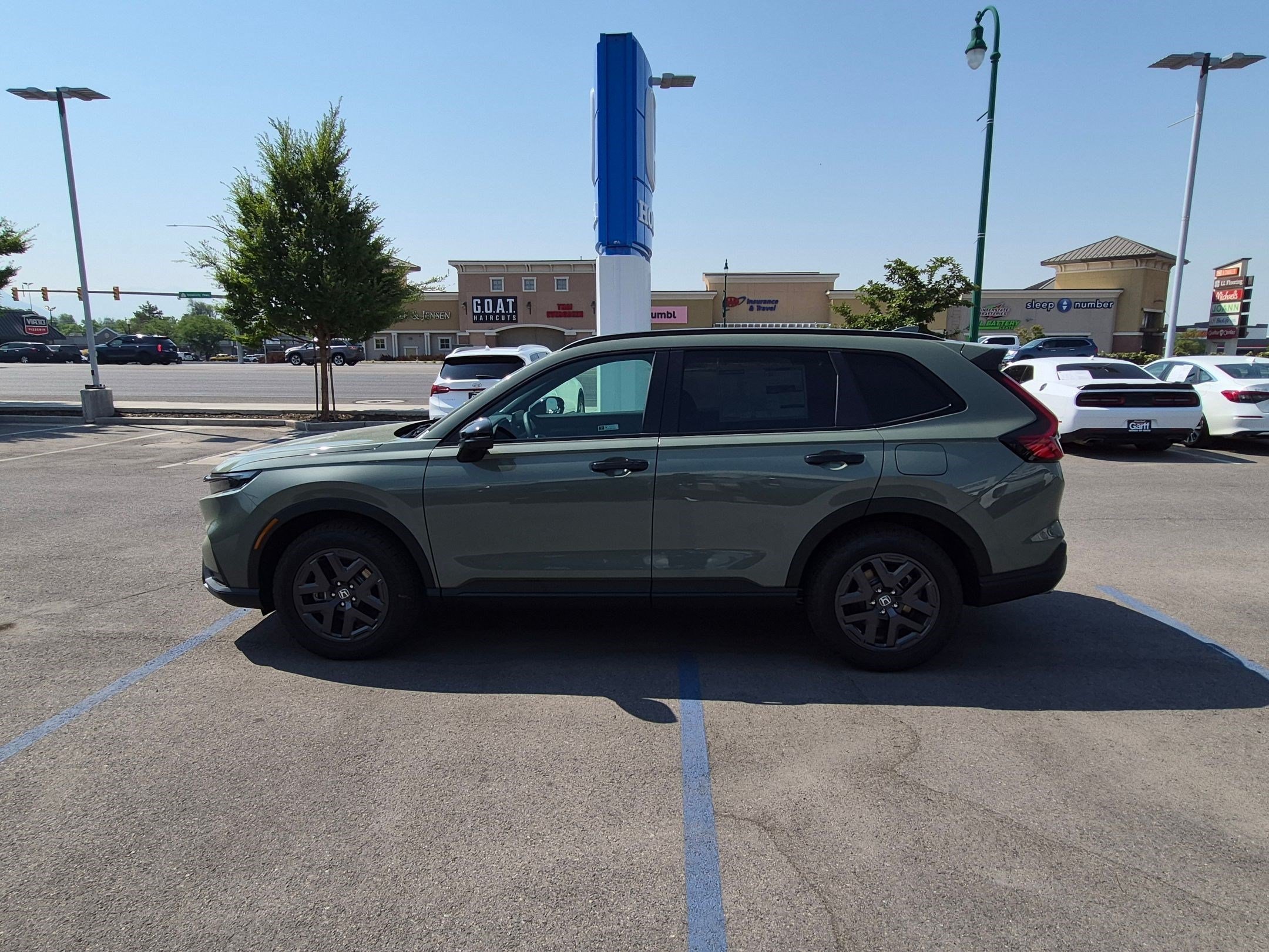 New 2026 Ash Green Metallic Honda TrailSport image 7