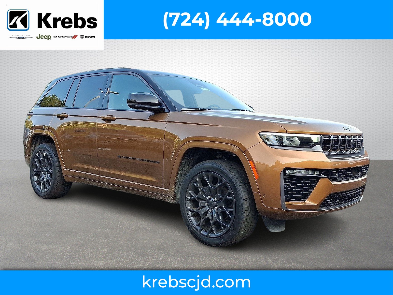 New 2026 Copper Shino Metallic Clear-Coat Exterior Paint Jeep Summit 4x4 image 1