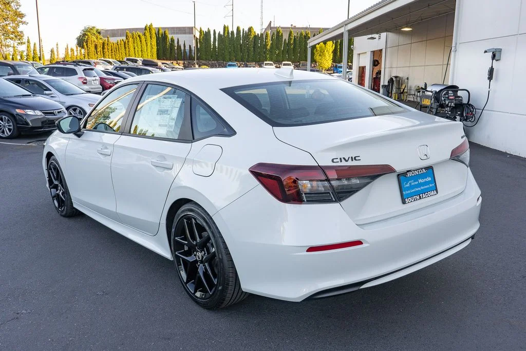 New 2026 Platinum White Pearl Honda Sport image 8