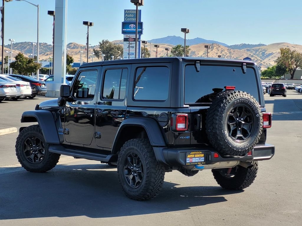 Used 2023 Black Jeep Willys 4xe image 6