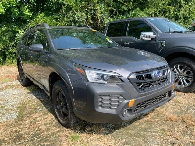 Used 2025 Magnetite Gray Metallic Subaru Wilderness image 2
