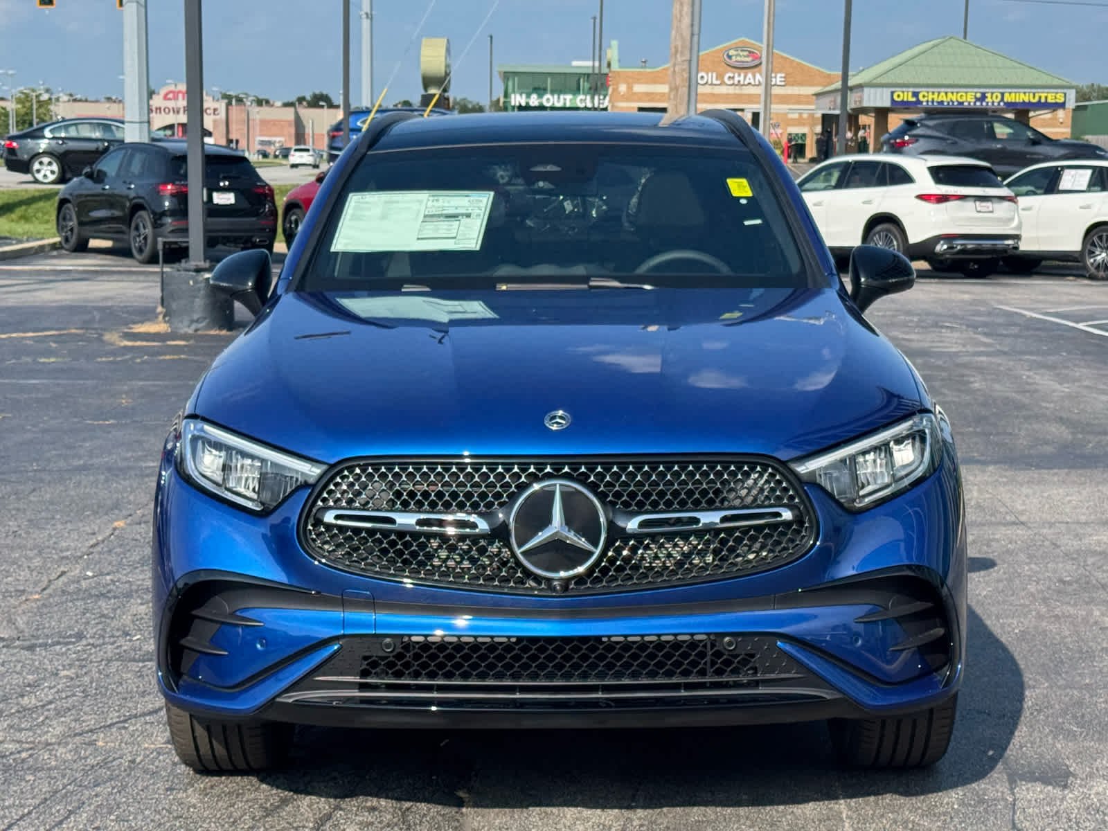 New 2027 Starling Blue Metallic Mercedes-Benz GLC 300 image 3