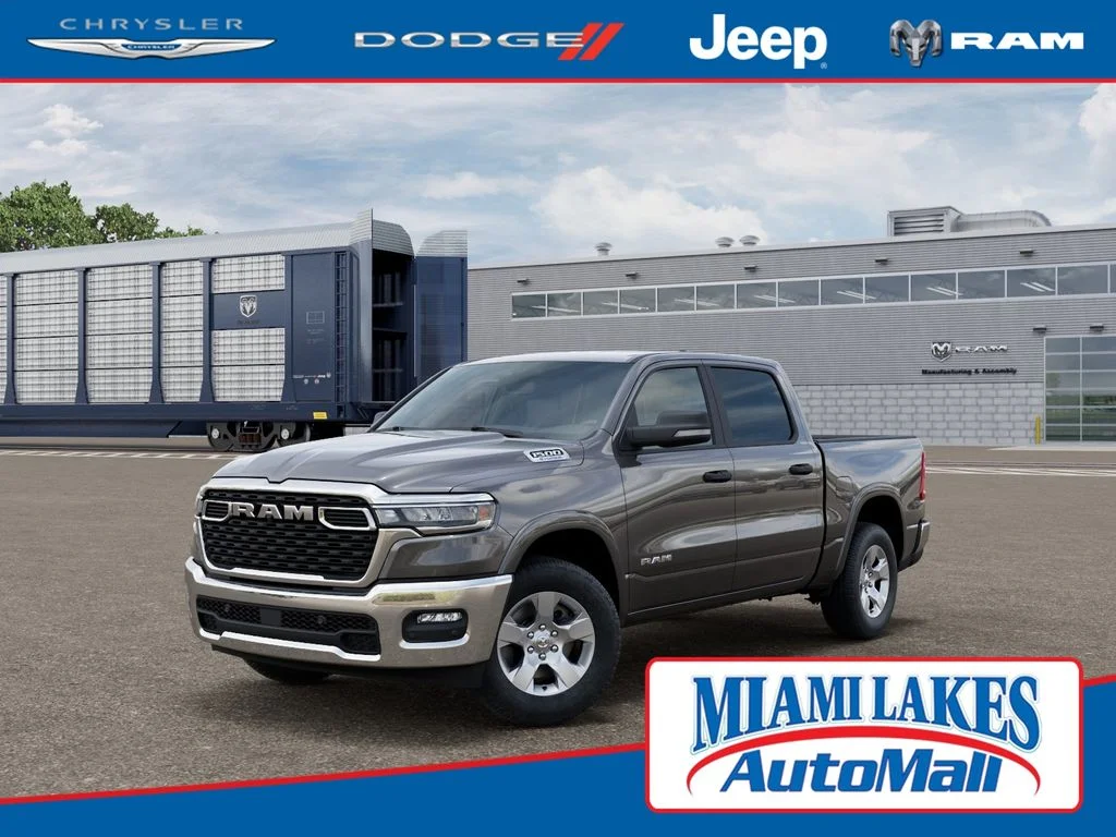 New 2026 Granite Crystal Metallic Clear-Coat Exterior Paint RAM Big Horn/Lone Star image 1