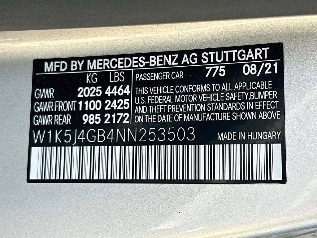 Certified Used 2022 Iridium Silver Metallic Mercedes-Benz CLA 250 image 33