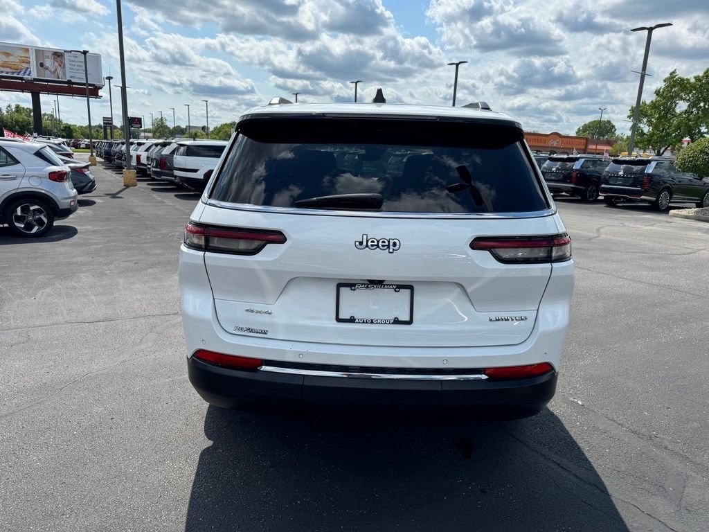 Used 2023 Bright White Clearcoat Jeep Limited image 6