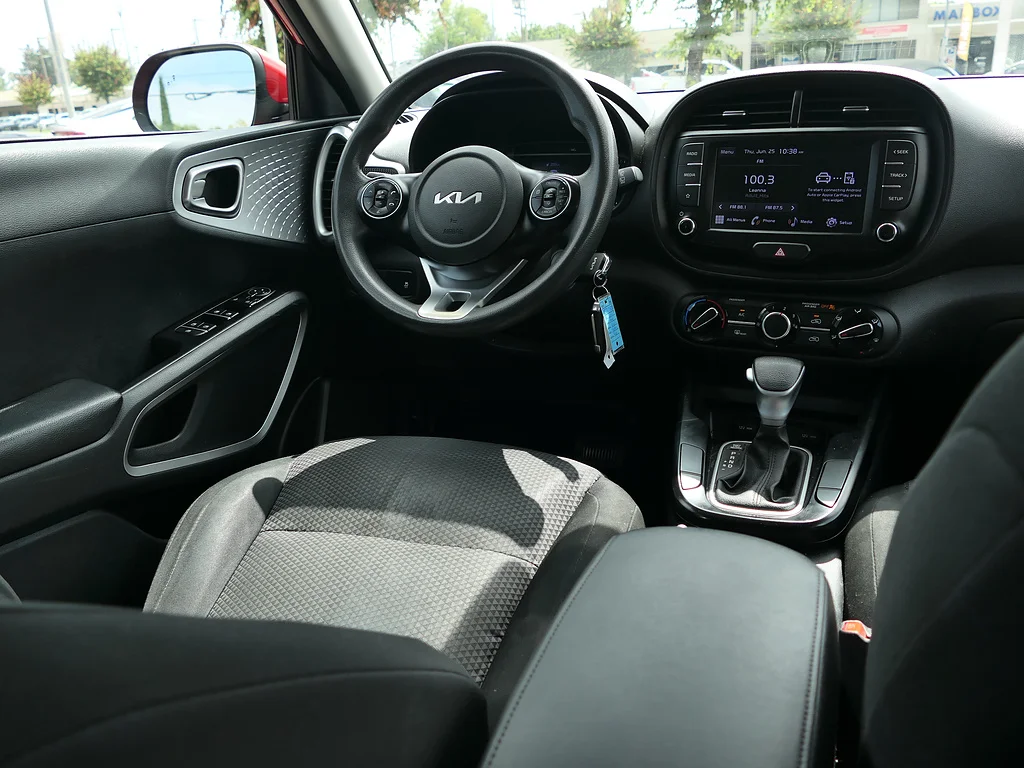Used 2022 Inferno Red Kia LX image 24