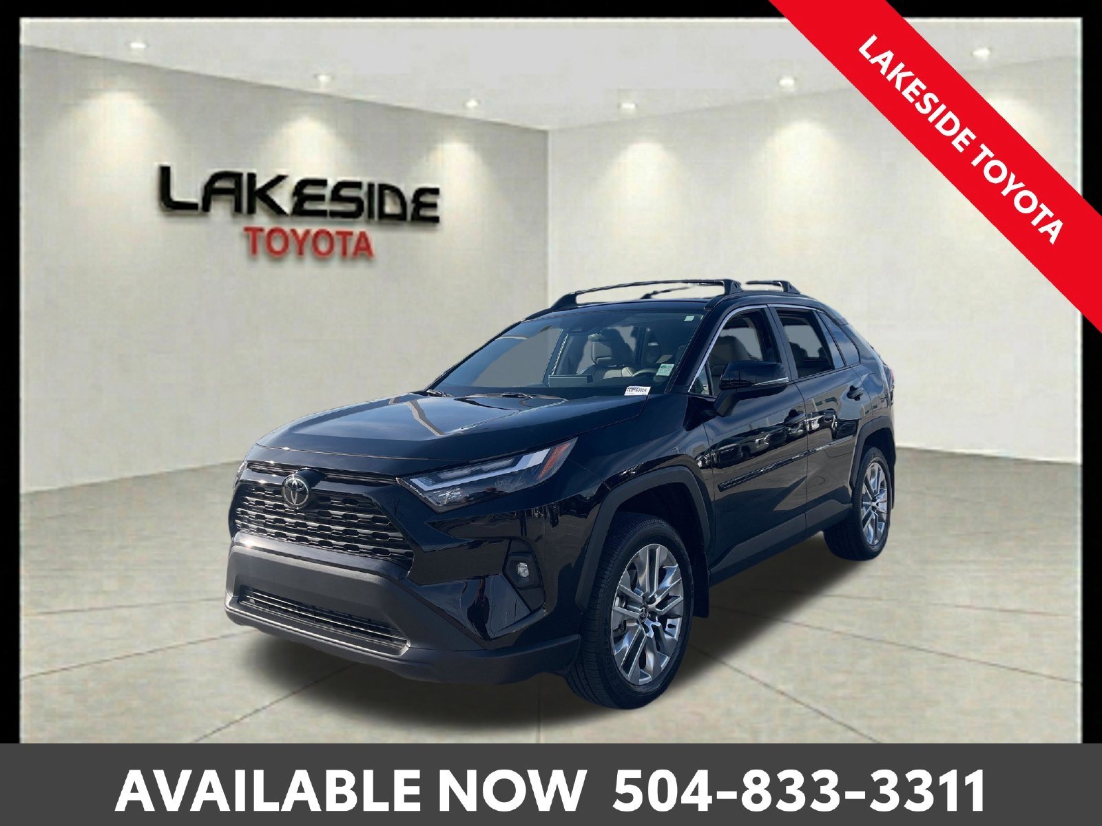 Certified Used 2025 Black Toyota XLE Premium image 1