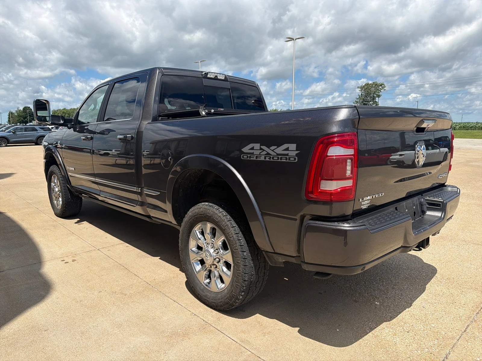 Used 2019 Granite Crystal Clearcoat Metallic Ram Limited image 8